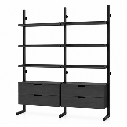 Sistema de Estantes String Original – Modular, Ajustável e de Parede
