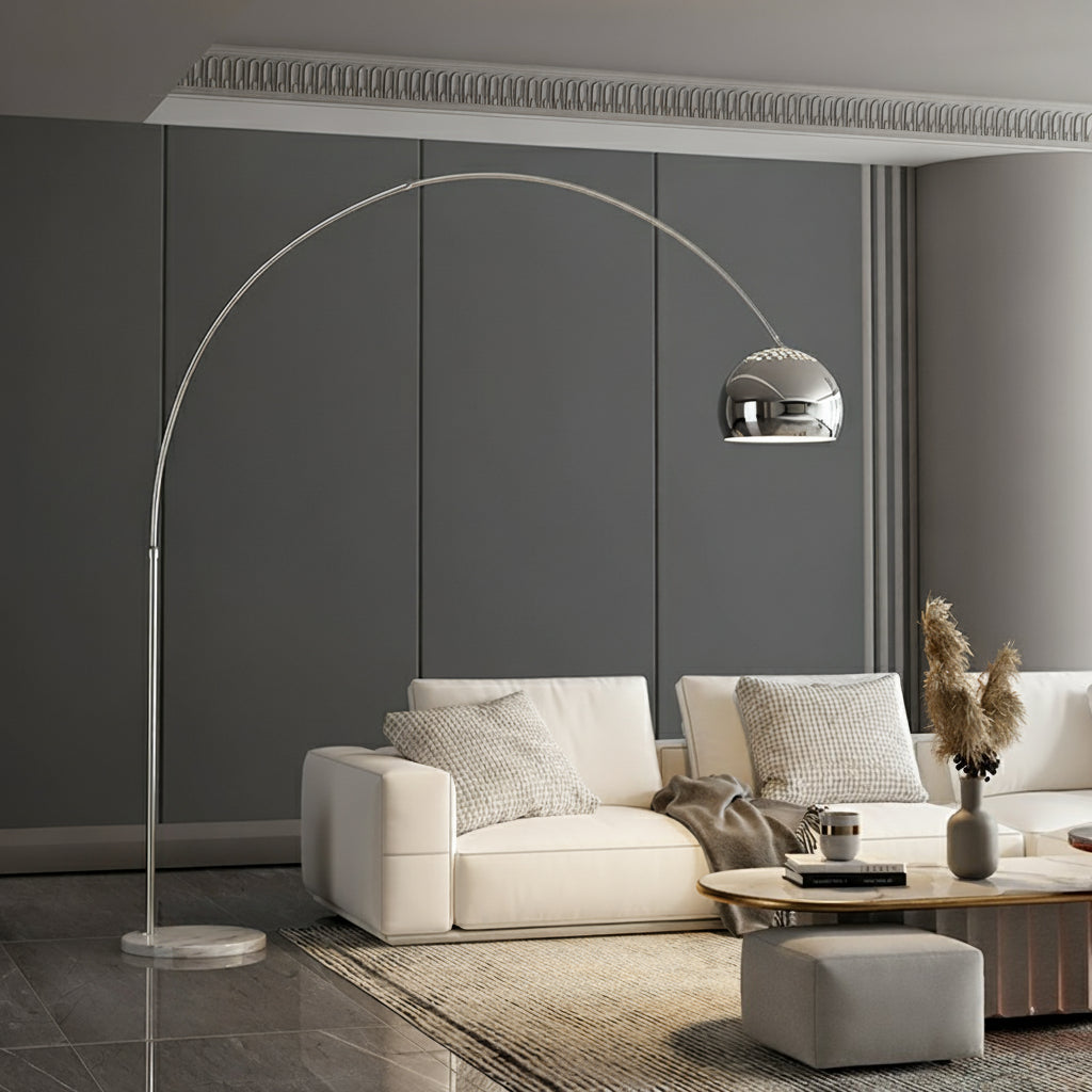 Illuminate with Elegance – Modern Arc Floor Lamp