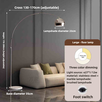 Illuminate with Elegance – Modern Arc Floor Lamp