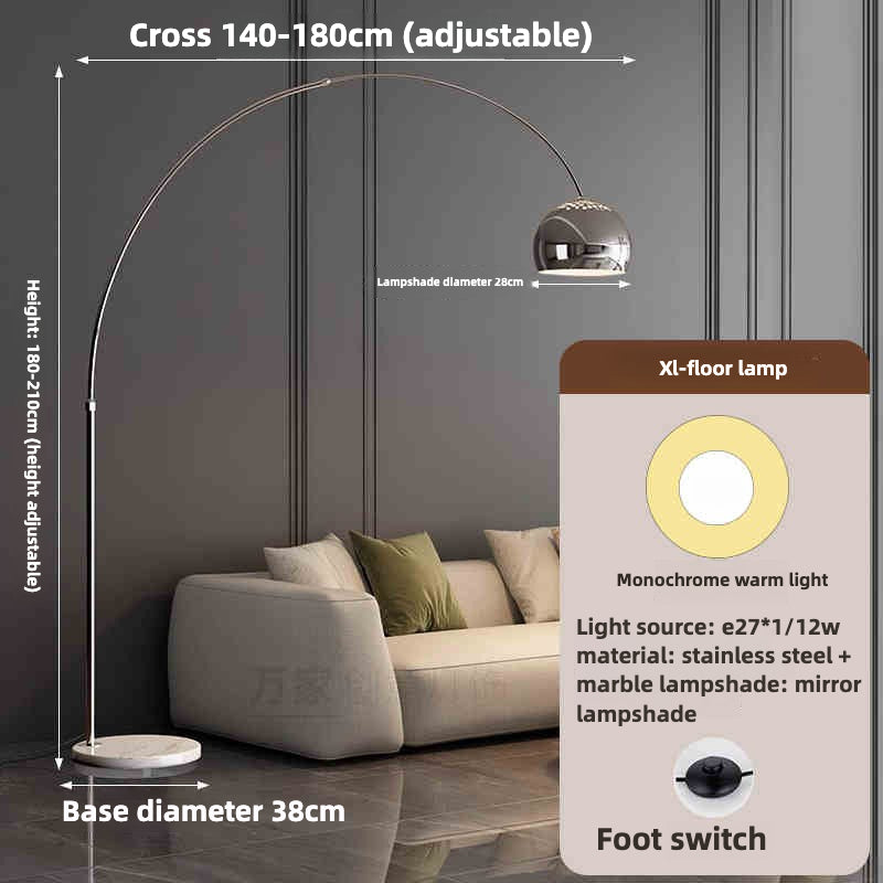 Illuminate with Elegance – Modern Arc Floor Lamp