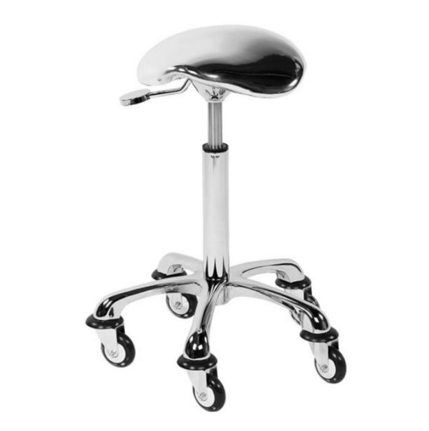 Silla elevadora para técnico de belleza, silla para dentista, silla para salón de uñas, taburete giratorio silencioso para computadora para peluquería y tatuajes.