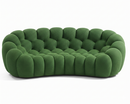Designer-Style Curved Bubble Sofa – Modern Art Statement Piece