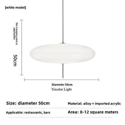 Bauhaus Elegance – Mid-Century Inspired Pendant Light