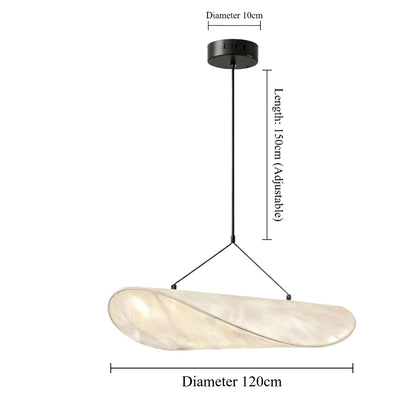 Silk Drift Pendant Light – Where Wabi-Sabi Meets Modern Elegance