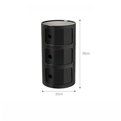 Componibili Round Cabinet Replica – Nordic Modular Storage for Modern Spaces