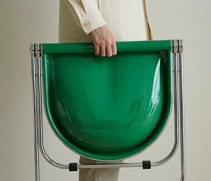 Modern Acrylic Folding Stool – A Fusion of Minimalist Design and Everyday Functionality