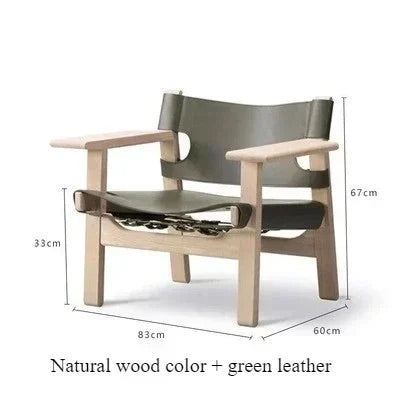 Timeless Allure – Spanish Hunting Rattan Lounge Chair