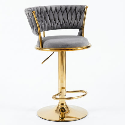 Light Luxury Adjustable Rotating Bar Stool-Redefining Your Home Artistry