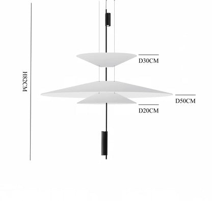 Vibia Flamingo Pendant Lamp – Minimalist Designer UFO Light for Dining & Bar Spaces