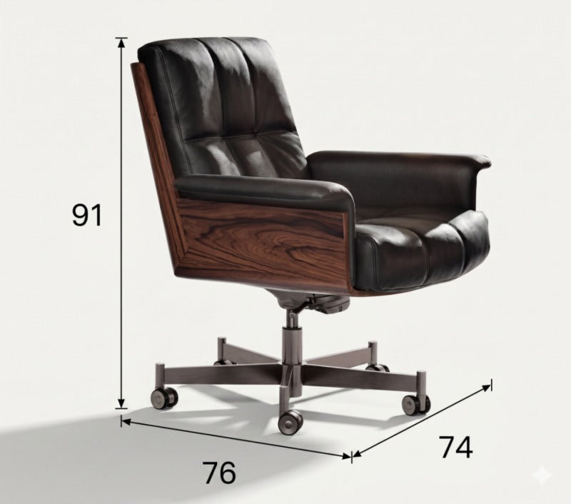 Daiki Lounge Chair – Sculptural Nordic Comfort with Architectural Elegance