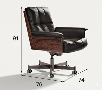 Daiki Lounge Chair – Sculptural Nordic Comfort with Architectural Elegance