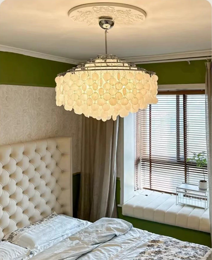 Verpan Fun Chandelier Replica – A Vintage Mother of Pearl Masterpiece