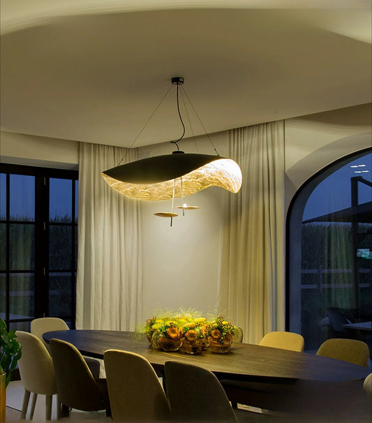 Catellani Smith Gold Leaf Pendant Replica – Modern Minimalist Luxury Lighting