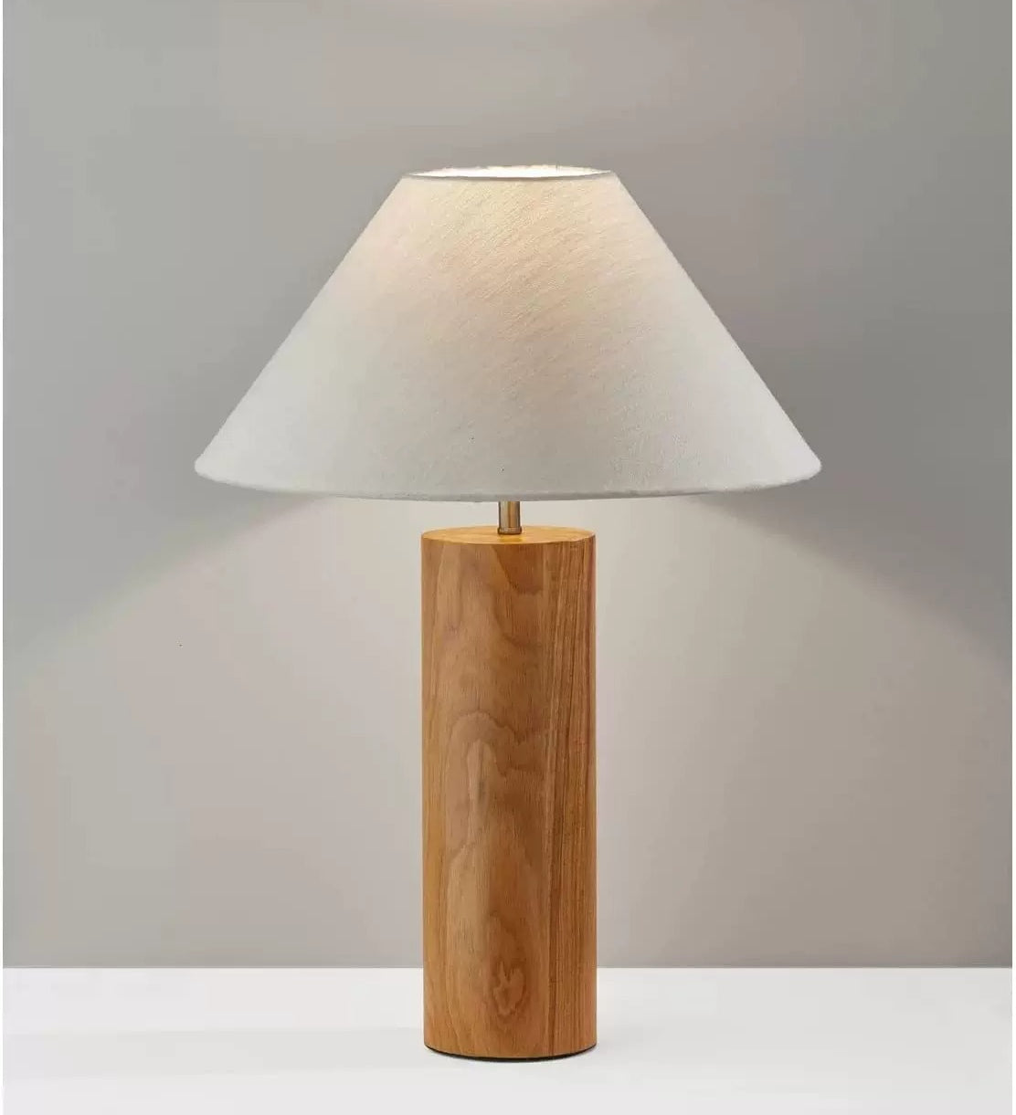 Mid-Century Solid Wood Table Lamp – A Timeless Designer Art Piece for Everyday Living