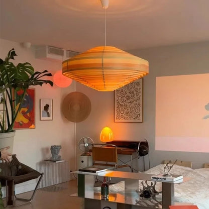 Bauhaus-Style 1003 Hans Pendant By Vaarnii– A Modern Revival of Pine Veneer & Warm Glow