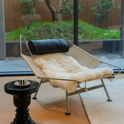 Flag Halyard Chair Replica – Danish Modern Lounge Chair by Hans J. Wegner