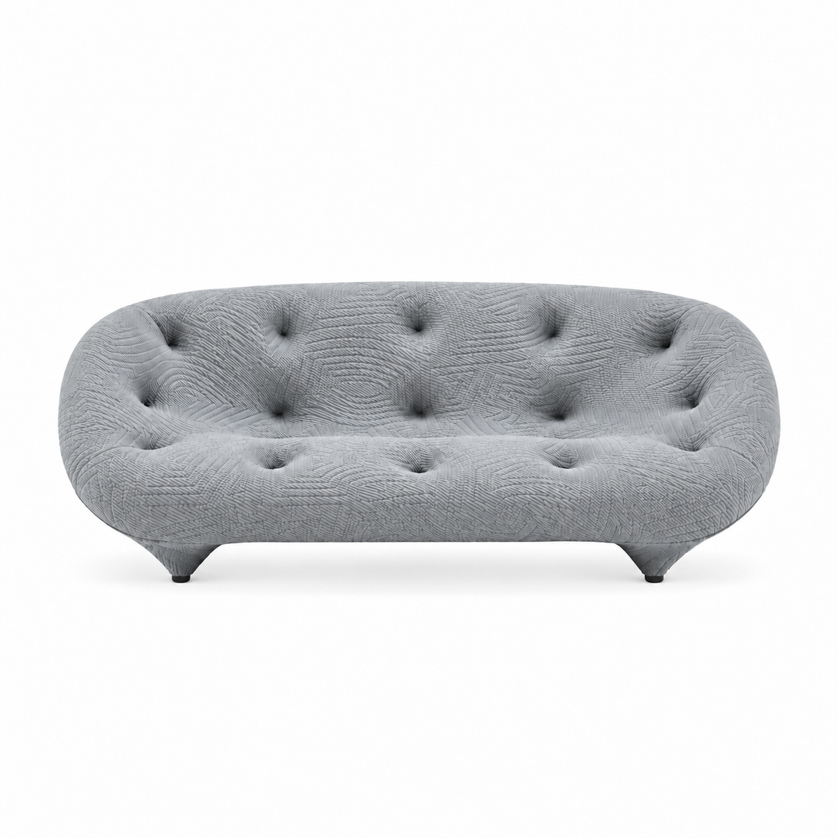 Ligne Roset Shell-shaped Ploum Sofa – Organic Curves & Textured Comfort