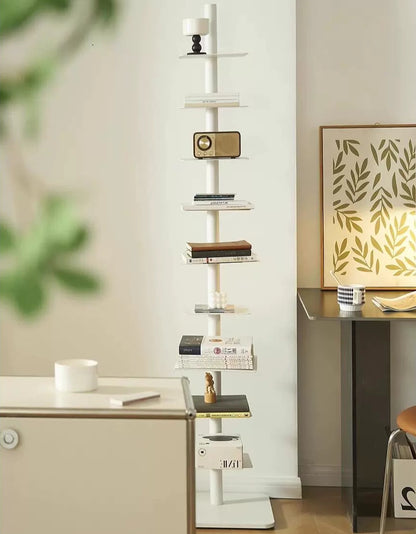 Rotating Invisible Bookshelf — Creative Minimalist Design for Modern Storage & Display