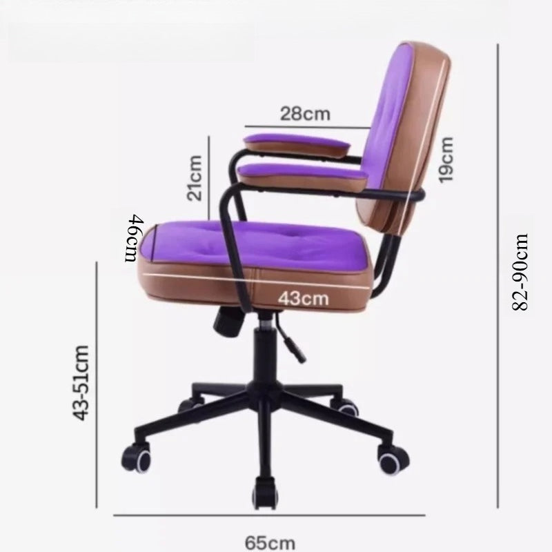 Multi-functional Chair – Luxury Cowhide Swivel Office & Computer Chair