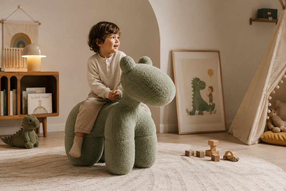 Silla Pony: Recuerdos inolvidables de la infancia de un niño 