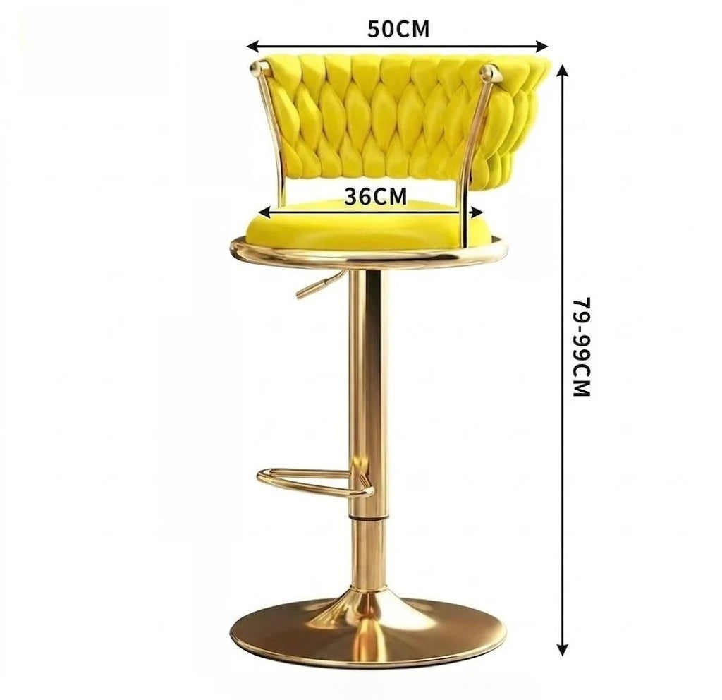 Light Luxury Adjustable Rotating Bar Stool-Redefining Your Home Artistry
