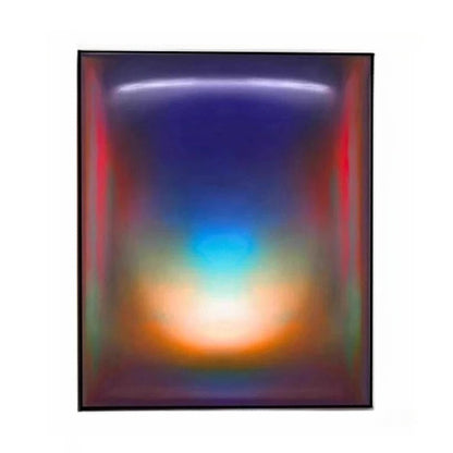 Abstract Dopamine Gradient Wall Art — A Fusion of Vibrant Color and Subtle Luxury