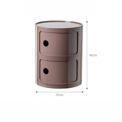 Componibili Round Cabinet Replica – Nordic Modular Storage for Modern Spaces