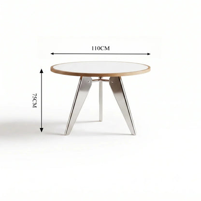 Mid-Century Bauhaus Round Table — Timeless Design & Elegance for Compact Spaces