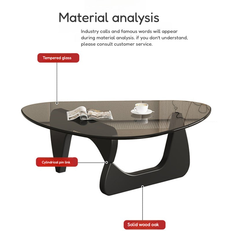 Glass Wood Coffee Table – Strong, Sleek, and Space-Smart
