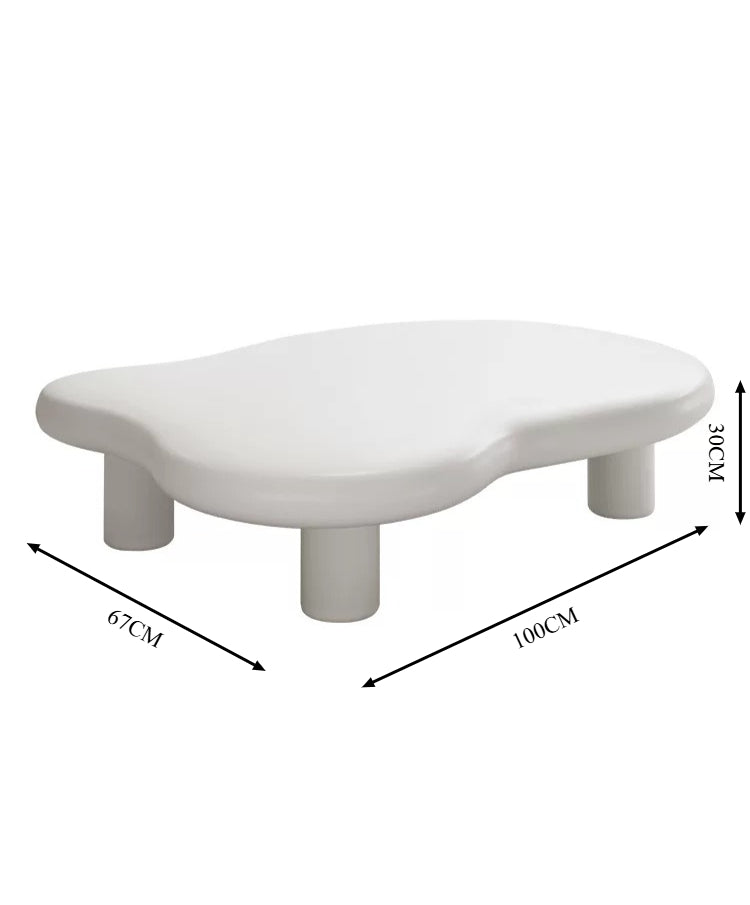 Minimalist Cloud Coffee Table – Effortless Style & Playful Modern Aesthetics