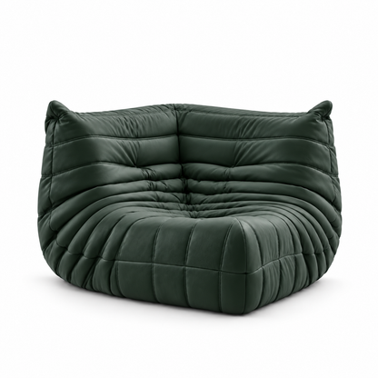 Togo Corner Sofa in Microfiber Leather – Effortless Comfort & Timeless Style
