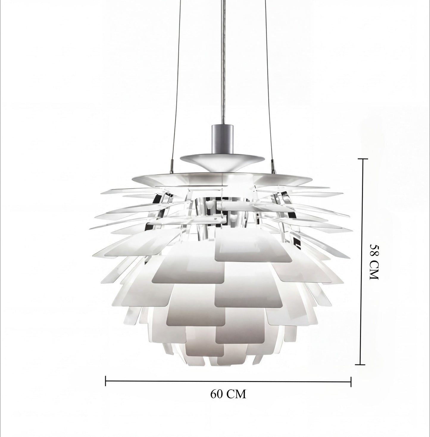 Pinecone Chandelier - Modern Minimalist Elegance Inspired By Italian Design