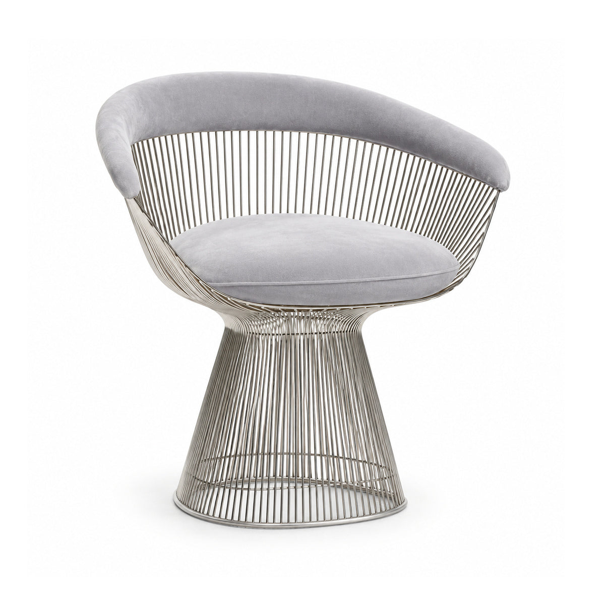 Warren Platner Wire Frame Armchair – Mid-Century Modern Elegance