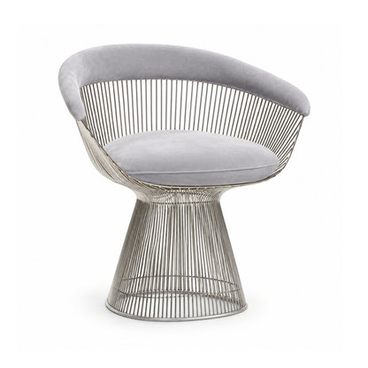 Warren Platner Wire Frame Armchair – Mid-Century Modern Elegance