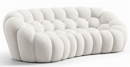 Designer-Style Curved Bubble Sofa – Modern Art Statement Piece