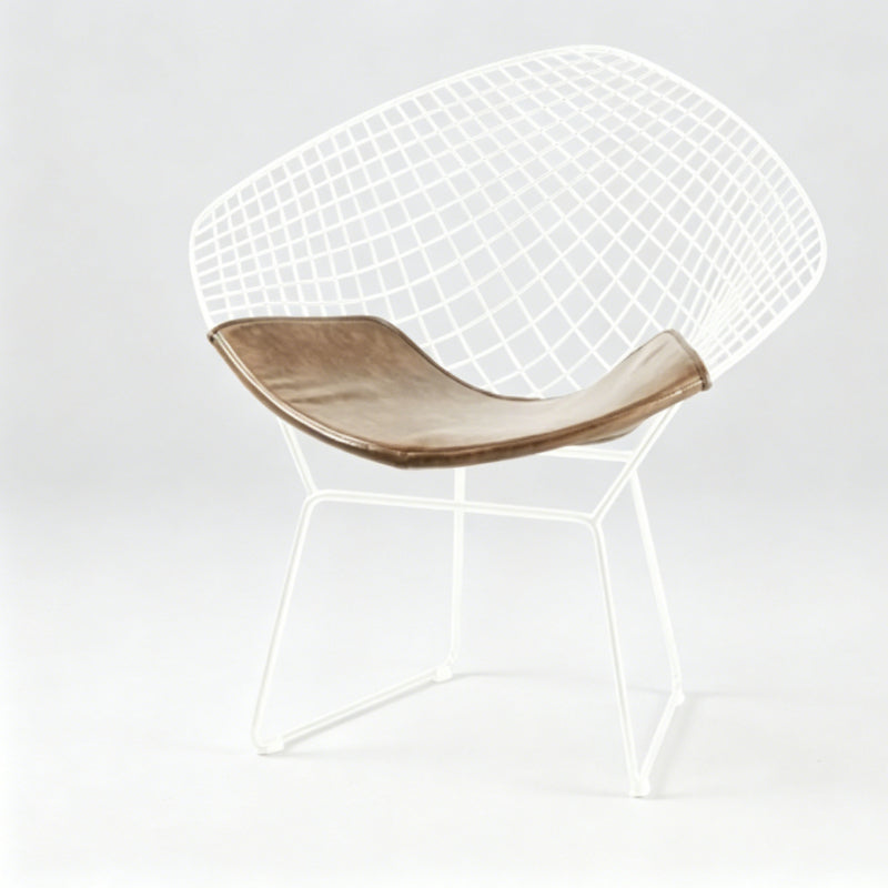 Diamond Wire Lounge Chair – Modern Mid-Century Accent Seating
