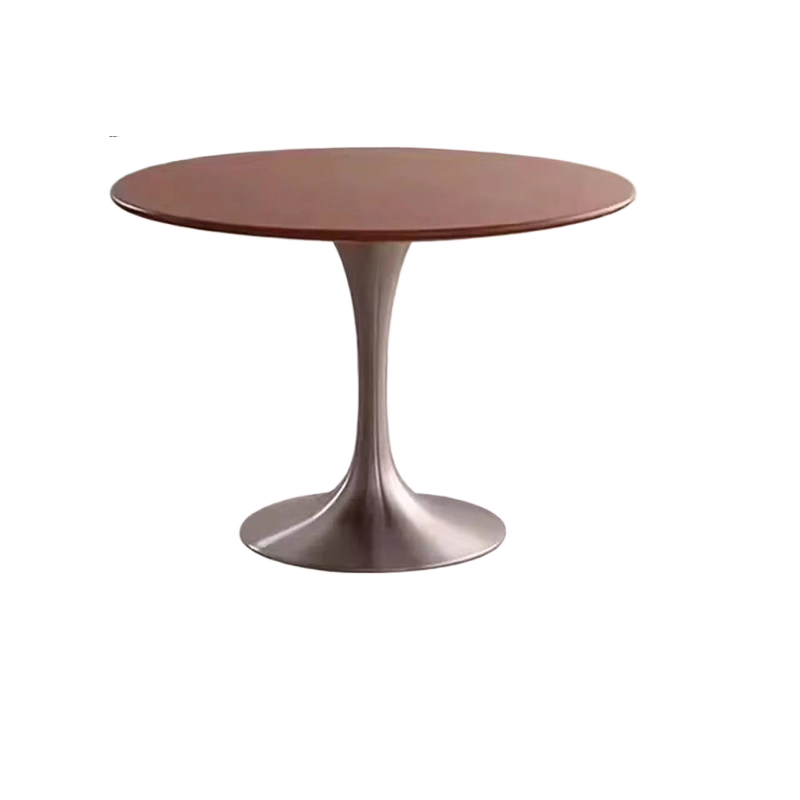 Tulip Dining Table – Timeless Modern Elegance in Wood & Steel