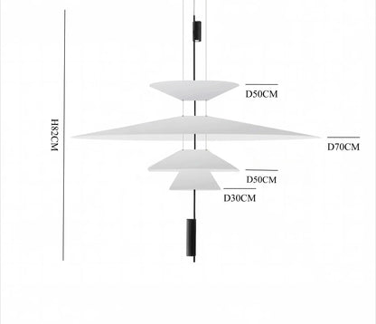 Vibia Flamingo Pendant Lamp – Minimalist Designer UFO Light for Dining & Bar Spaces
