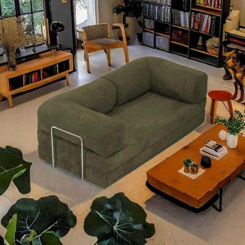 Sofá Teddy: sofá cama modular para salas de estar pequeñas