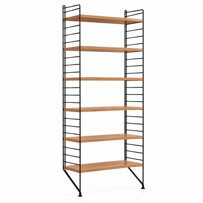 Sistema a parete String – Scaffalatura modulare, regolabile e montata a parete