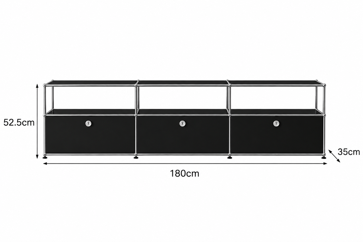 USM TV Cabinet – Timeless Design Meets Smart Storage