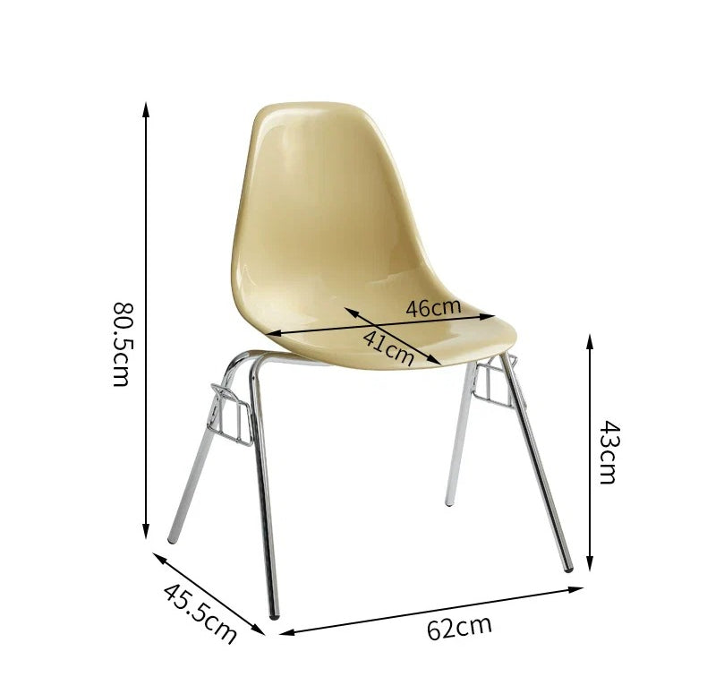 Eames Style Dining Chair — Timeless Retro Charm for Home & Cafe