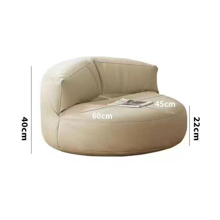 Half-Moon Bean Bag Chair - Your Personal Oasis of Laziness