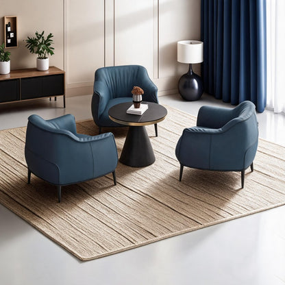Jean-Marie Massaud–Inspired Lounge Chair – Sculptural Curves & Modern Elegance