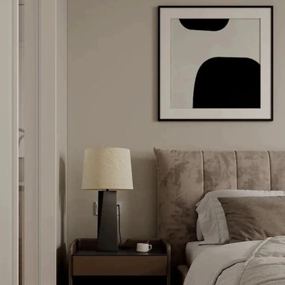 Mid-Century Solid Wood Table Lamp – A Timeless Designer Art Piece for Everyday Living
