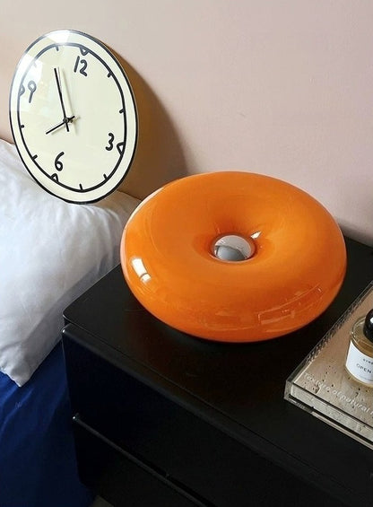 Orange Donut Wall Lamp — A Mid-Century Bauhaus Ambient Light
