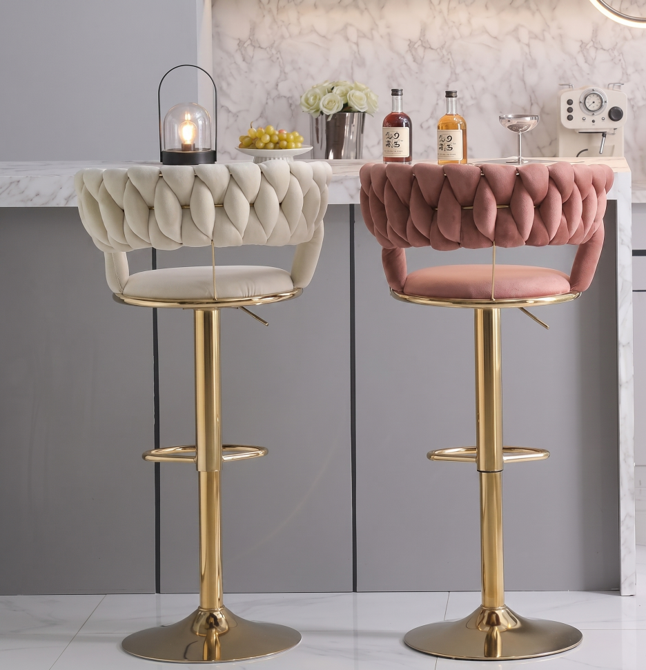 Light Luxury Adjustable Rotating Bar Stool-Redefining Your Home Artistry