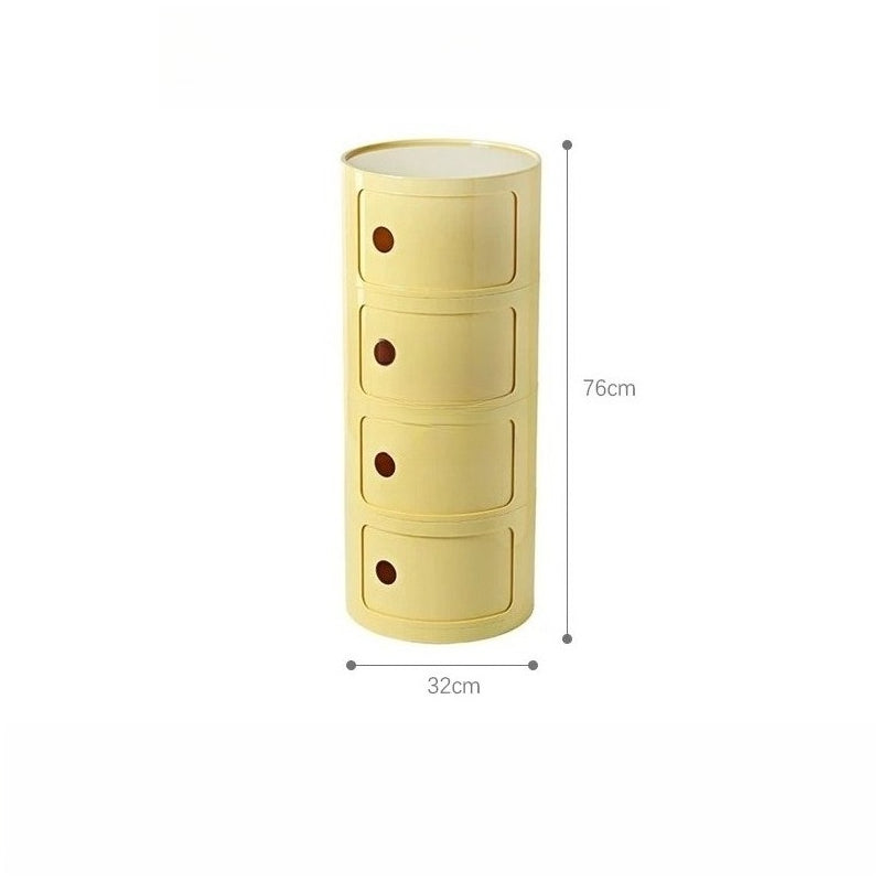 Componibili Round Cabinet Replica – Nordic Modular Storage for Modern Spaces