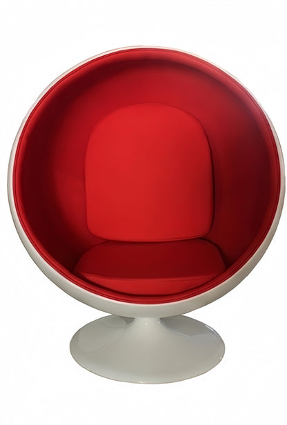 Eero Aarnio Ball Chair – Space Age Fiberglass Swivel Pod Chair