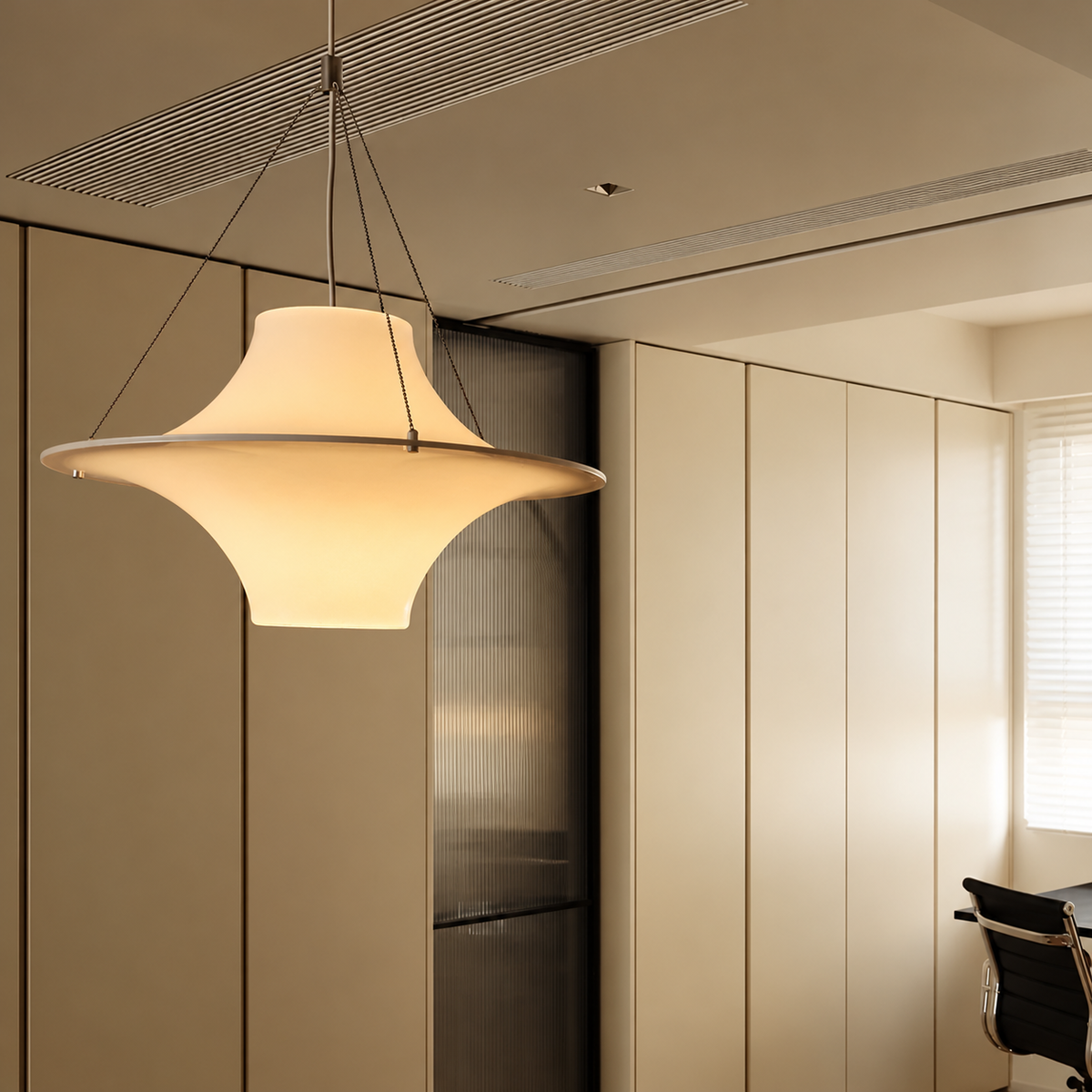 Inno Lokki Skyflyer White Acrylic Pendant Lamp